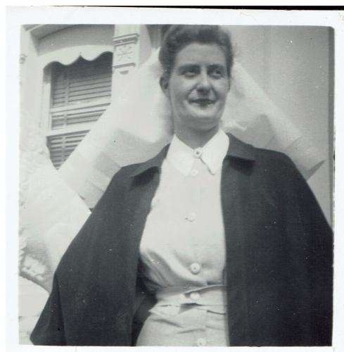 NDSN, 1950's. Miss Nancy Long. Dean Northern District School of Nursing